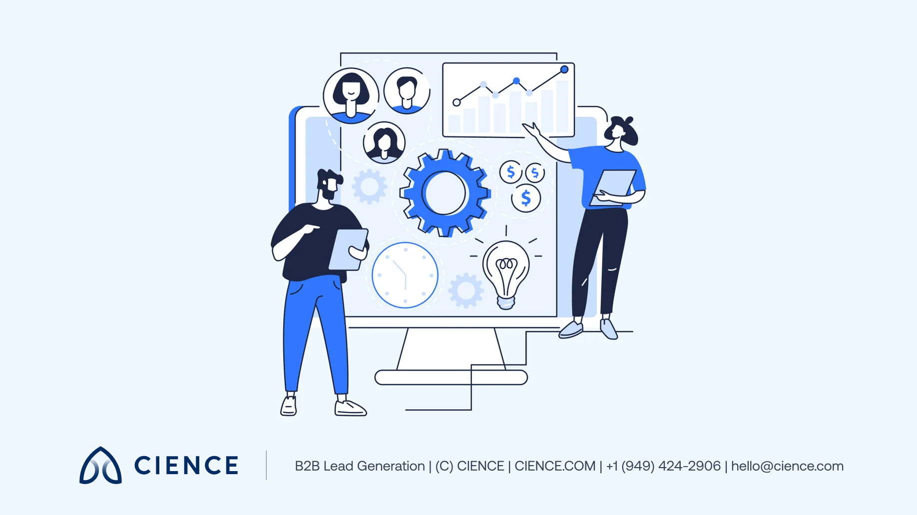 B2B account-based marketing platform dashboard showing account targeting and intent signals